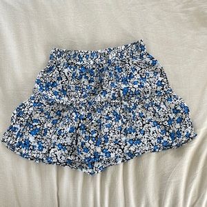 Zara Flowery Skort